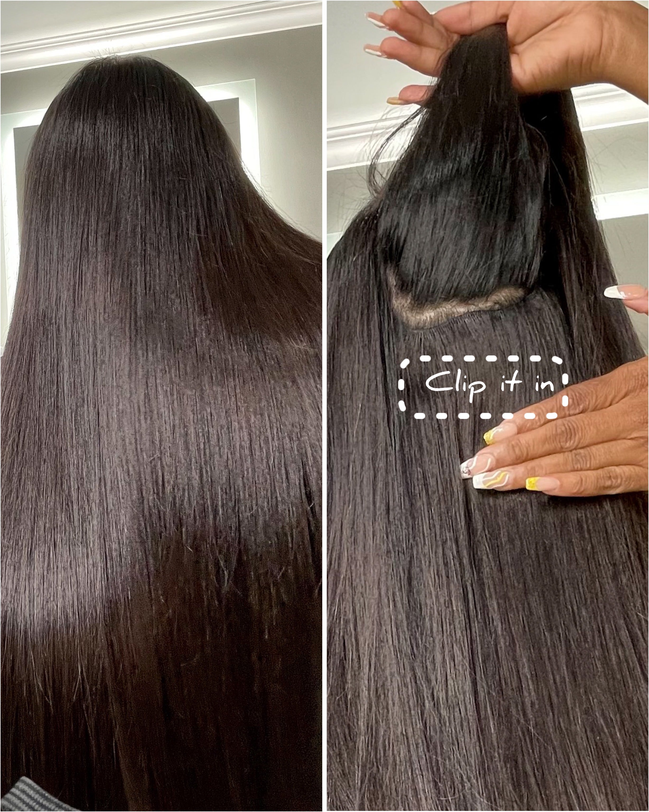 Justi’s Clip-in Extensions